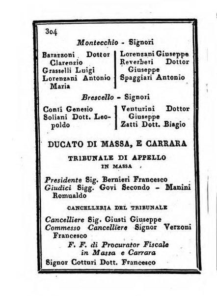 Almanacco di corte