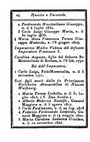 Almanacco di corte