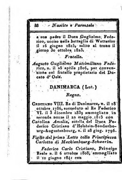 Almanacco di corte