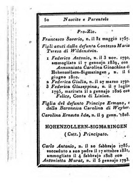 Almanacco di corte