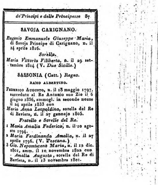 Almanacco di corte