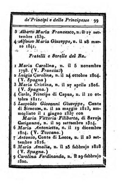 Almanacco di corte