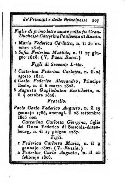 Almanacco di corte