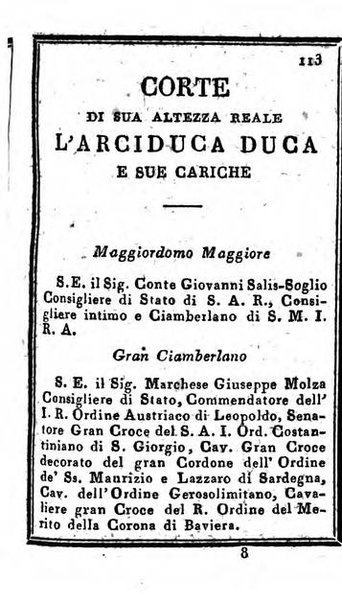 Almanacco di corte