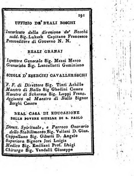 Almanacco di corte