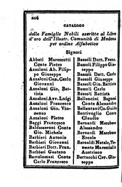 Almanacco di corte