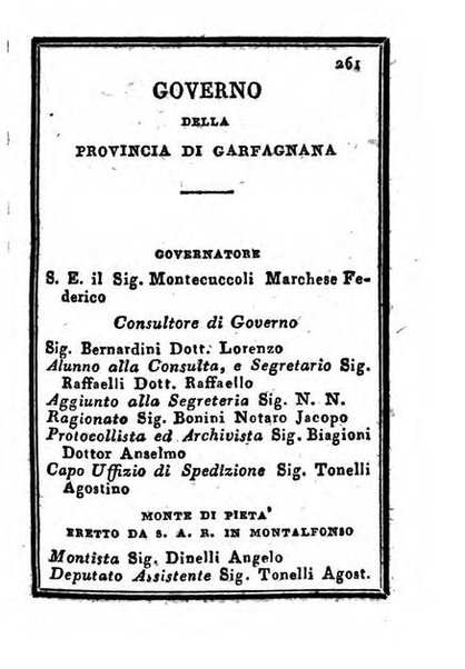 Almanacco di corte