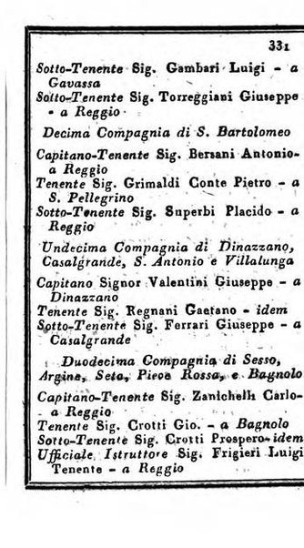 Almanacco di corte