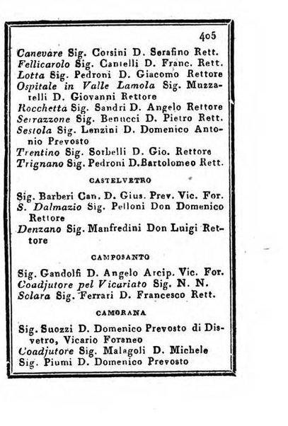 Almanacco di corte