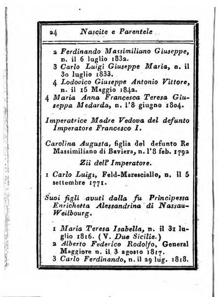 Almanacco di corte