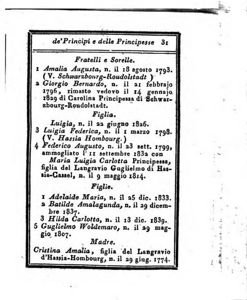 Almanacco di corte