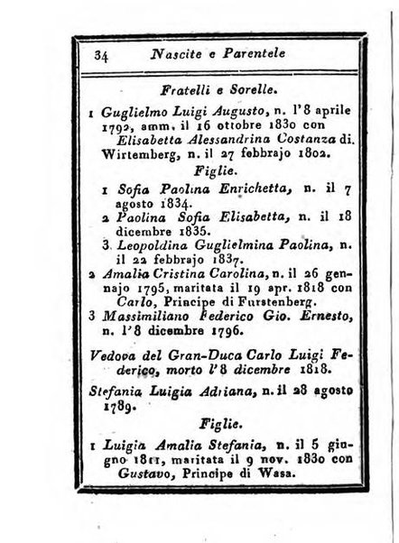 Almanacco di corte