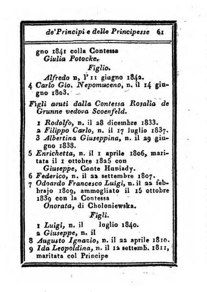 Almanacco di corte