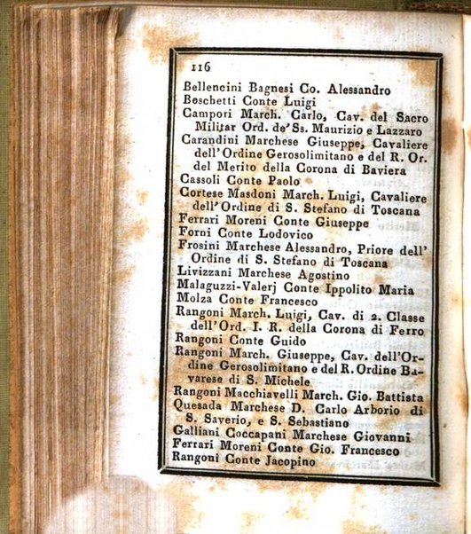 Almanacco di corte