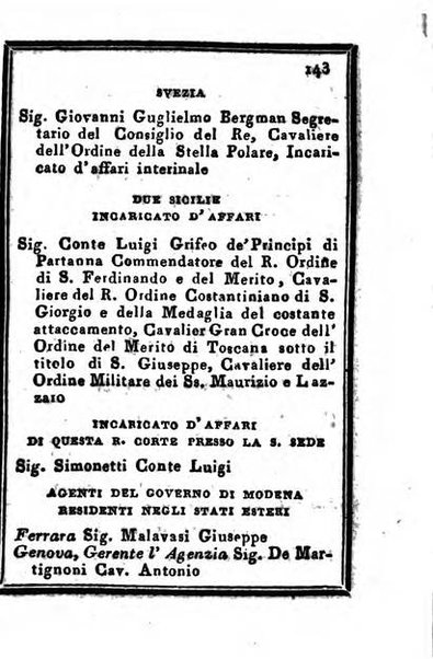 Almanacco di corte