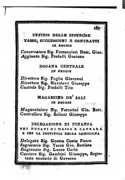 Almanacco di corte