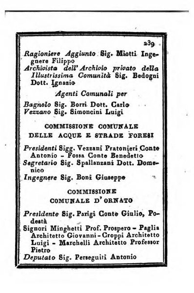 Almanacco di corte