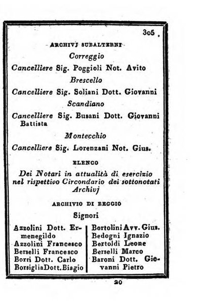 Almanacco di corte