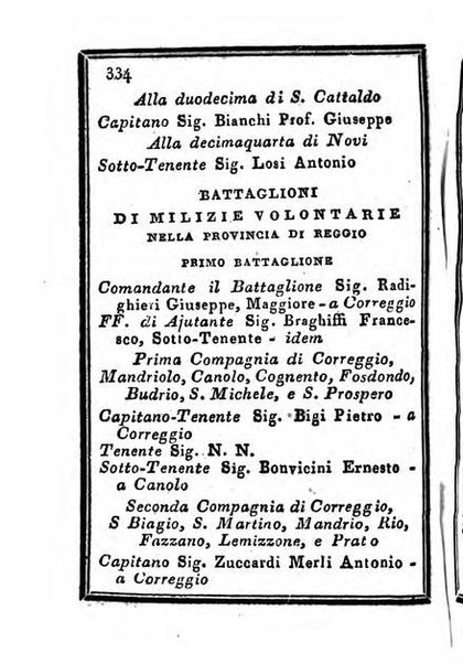 Almanacco di corte