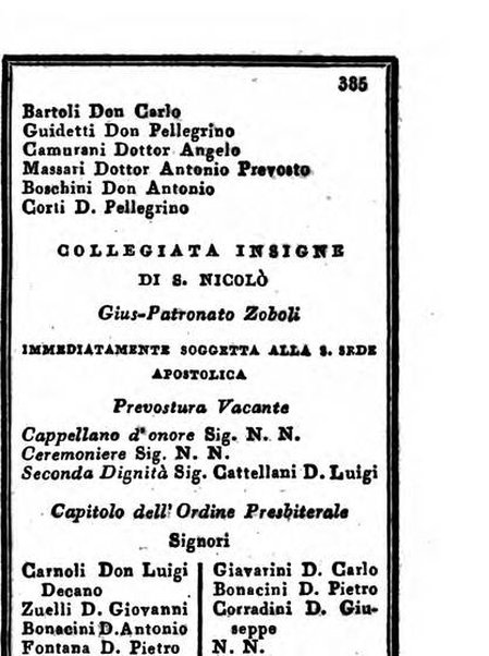 Almanacco di corte