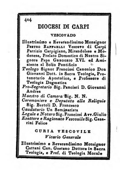 Almanacco di corte