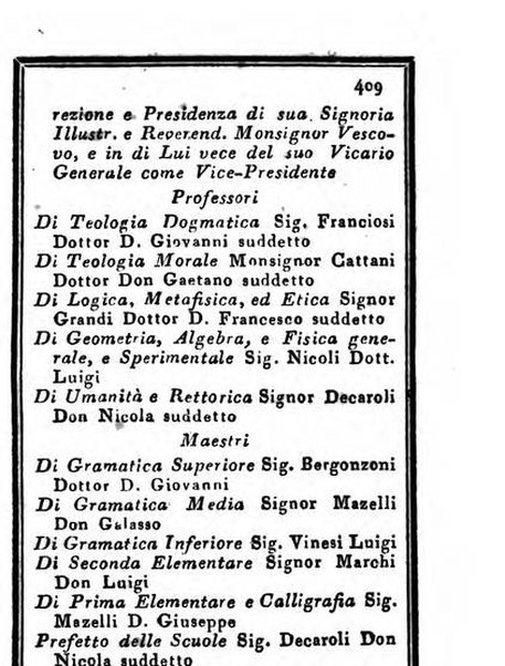 Almanacco di corte