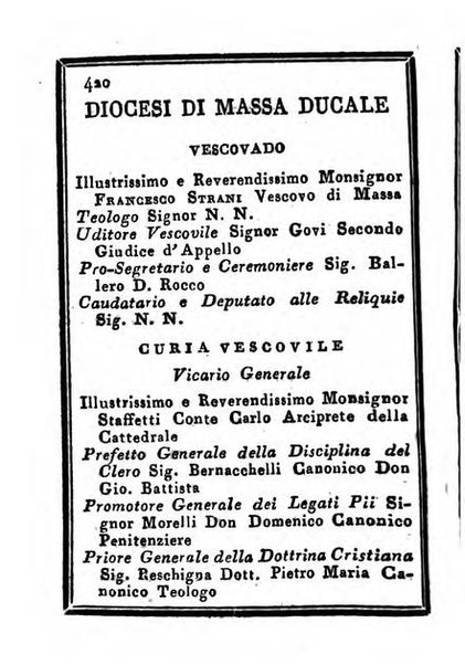 Almanacco di corte