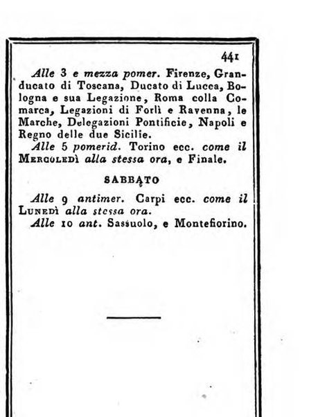 Almanacco di corte