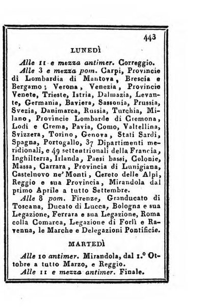 Almanacco di corte