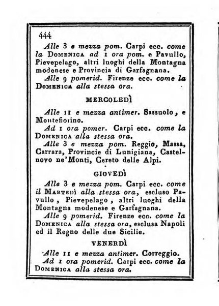 Almanacco di corte