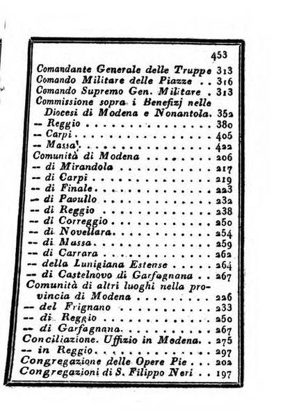 Almanacco di corte