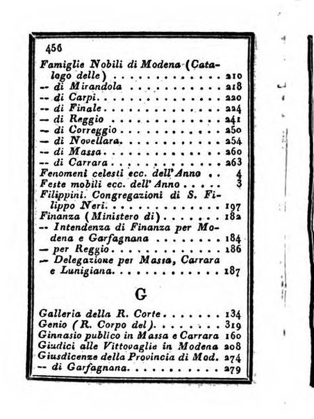 Almanacco di corte