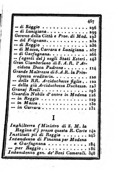 Almanacco di corte