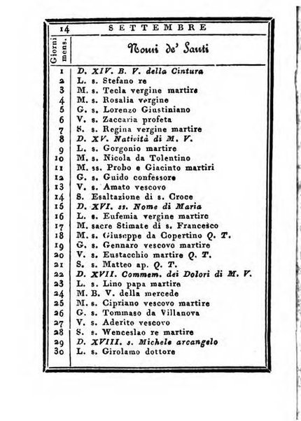 Almanacco di corte