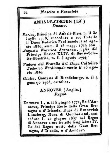 Almanacco di corte