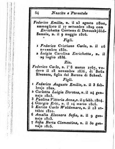 Almanacco di corte