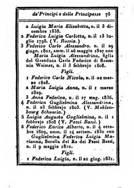 Almanacco di corte