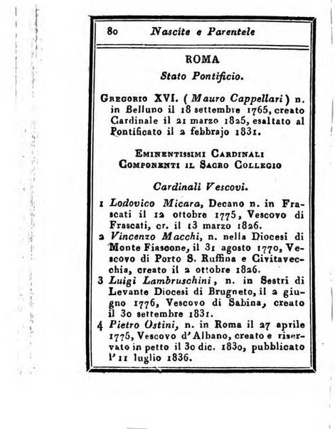 Almanacco di corte