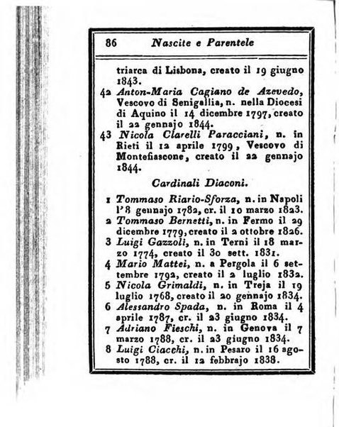 Almanacco di corte