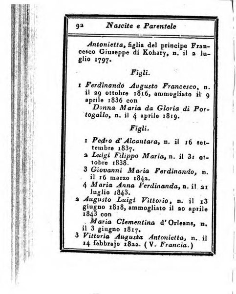 Almanacco di corte