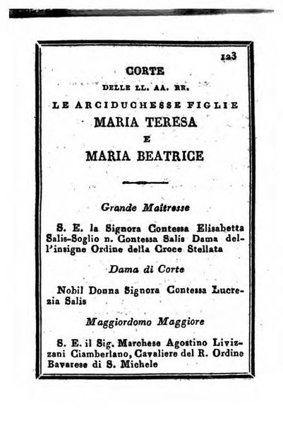 Almanacco di corte