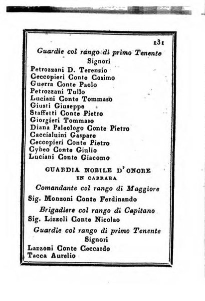 Almanacco di corte