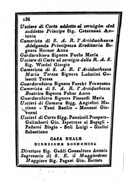 Almanacco di corte