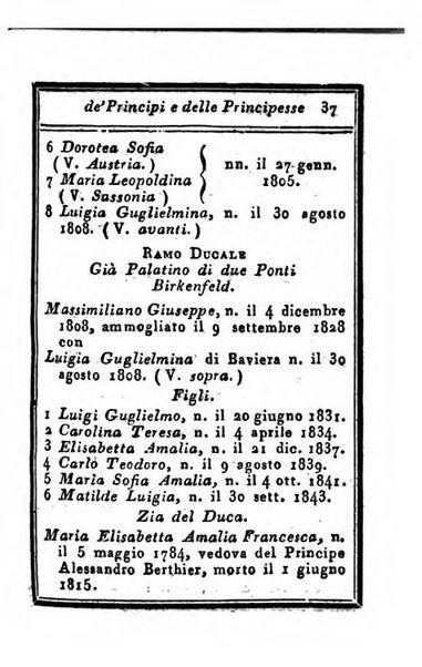 Almanacco di corte