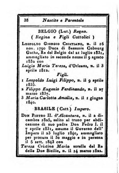 Almanacco di corte