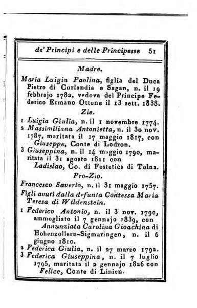 Almanacco di corte