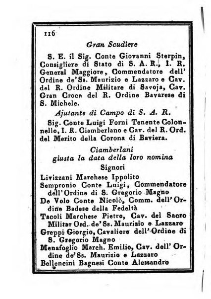 Almanacco di corte