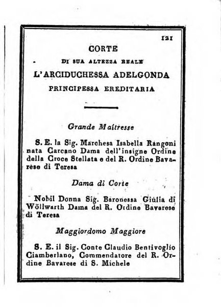 Almanacco di corte