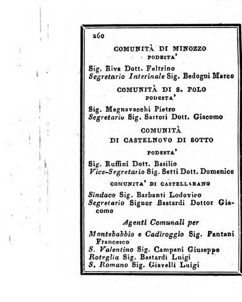 Almanacco di corte