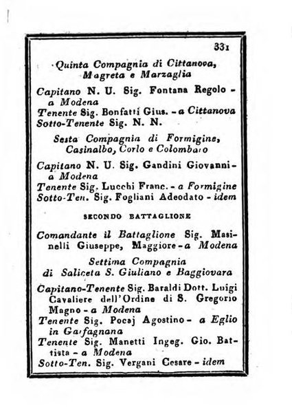 Almanacco di corte